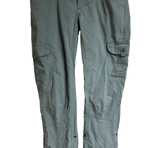 Kuhl Splash Roll Up Cargo Pants Women’s Size 6 Reg Outdoor Hiking Teal Blue - Picture 5 of 12